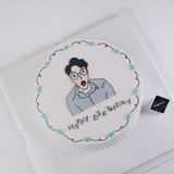  Bánh vẽ con trai - Bánh kem sinh nhật Đà Nẵng 