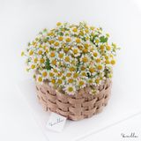  Bánh kem giỏ hoa cúc họa mi - Bánh kem sinh nhật Đà Nẵng 