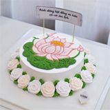  bánh kem hoa sen 