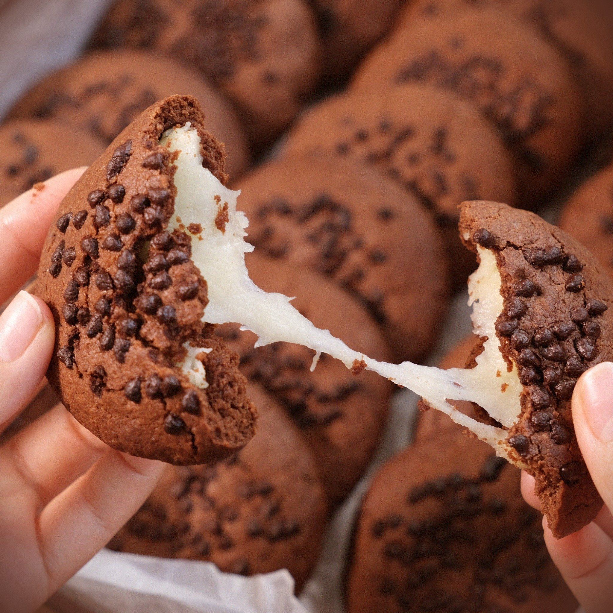  Chocolate Mochi cookies 