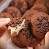  Chocolate Mochi cookies 