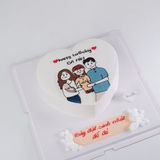  Bánh vẽ gia đình - Bánh kem sinh nhật Đà Nẵng 