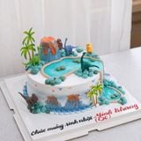  bánh kem khủng long 