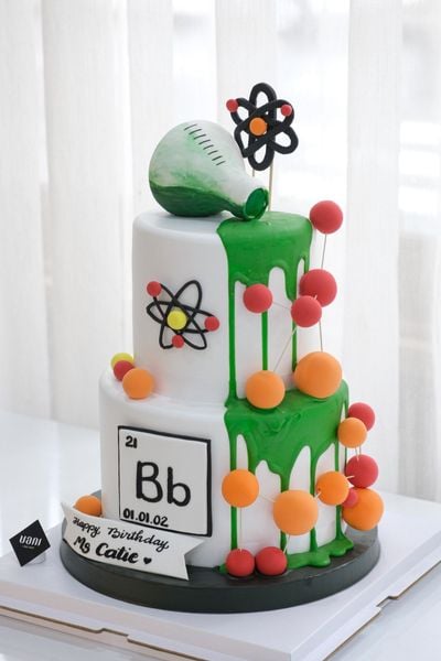  bánh kem 2 tầng - hóa học 