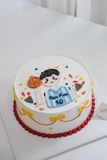  bánh kem vẽ nam bóng rổ 