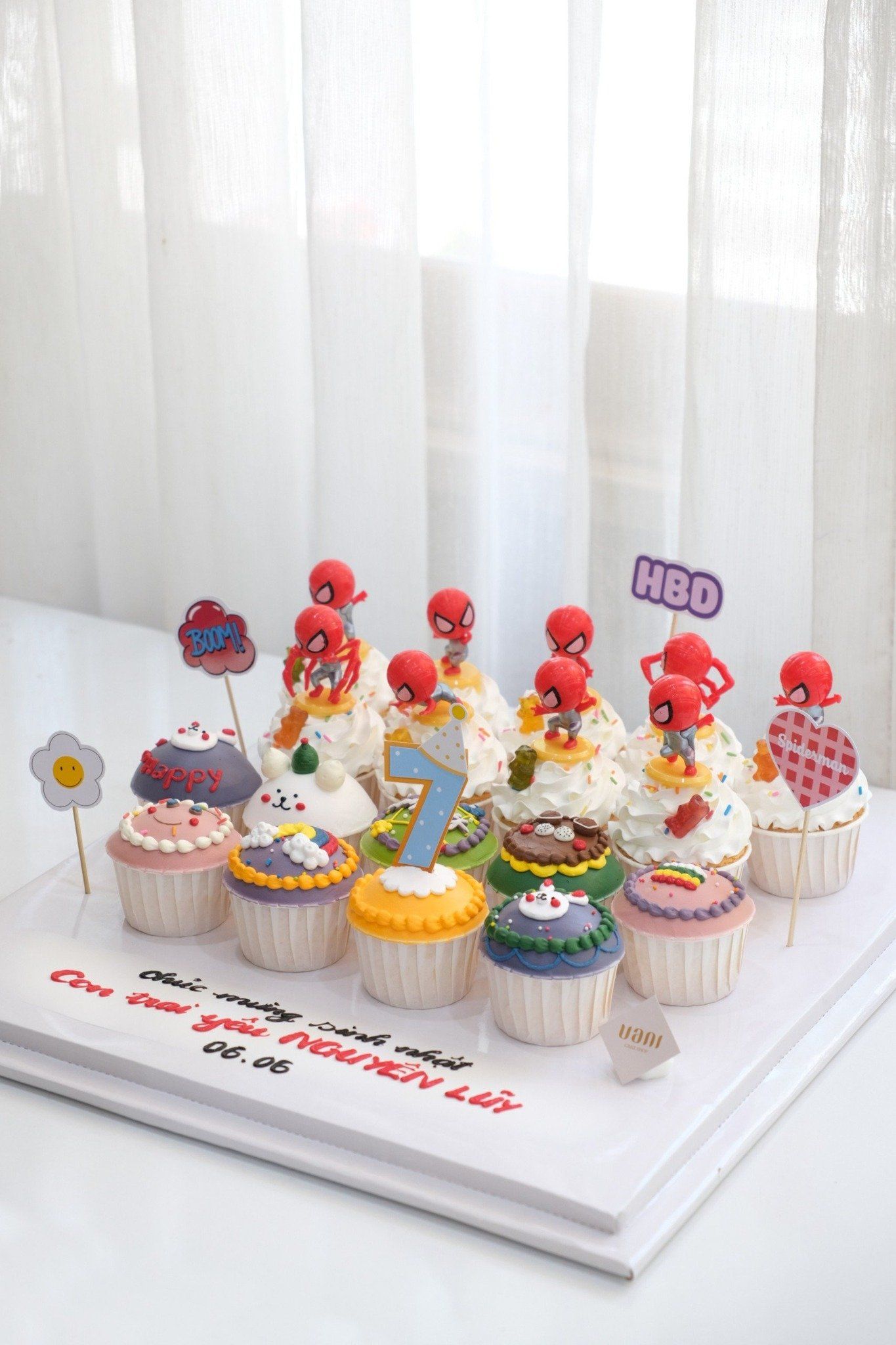  cupcake 
