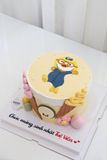  bánh kem vẽ pororo - nặn tạo hình 