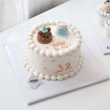  bánh kem con gấu 