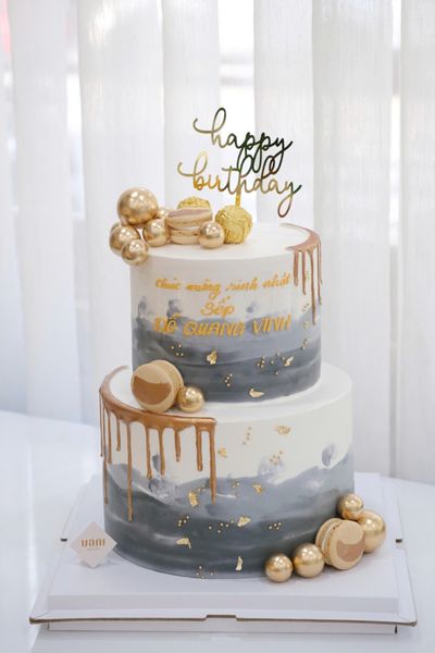  bánh kem 2 tầng - nam 