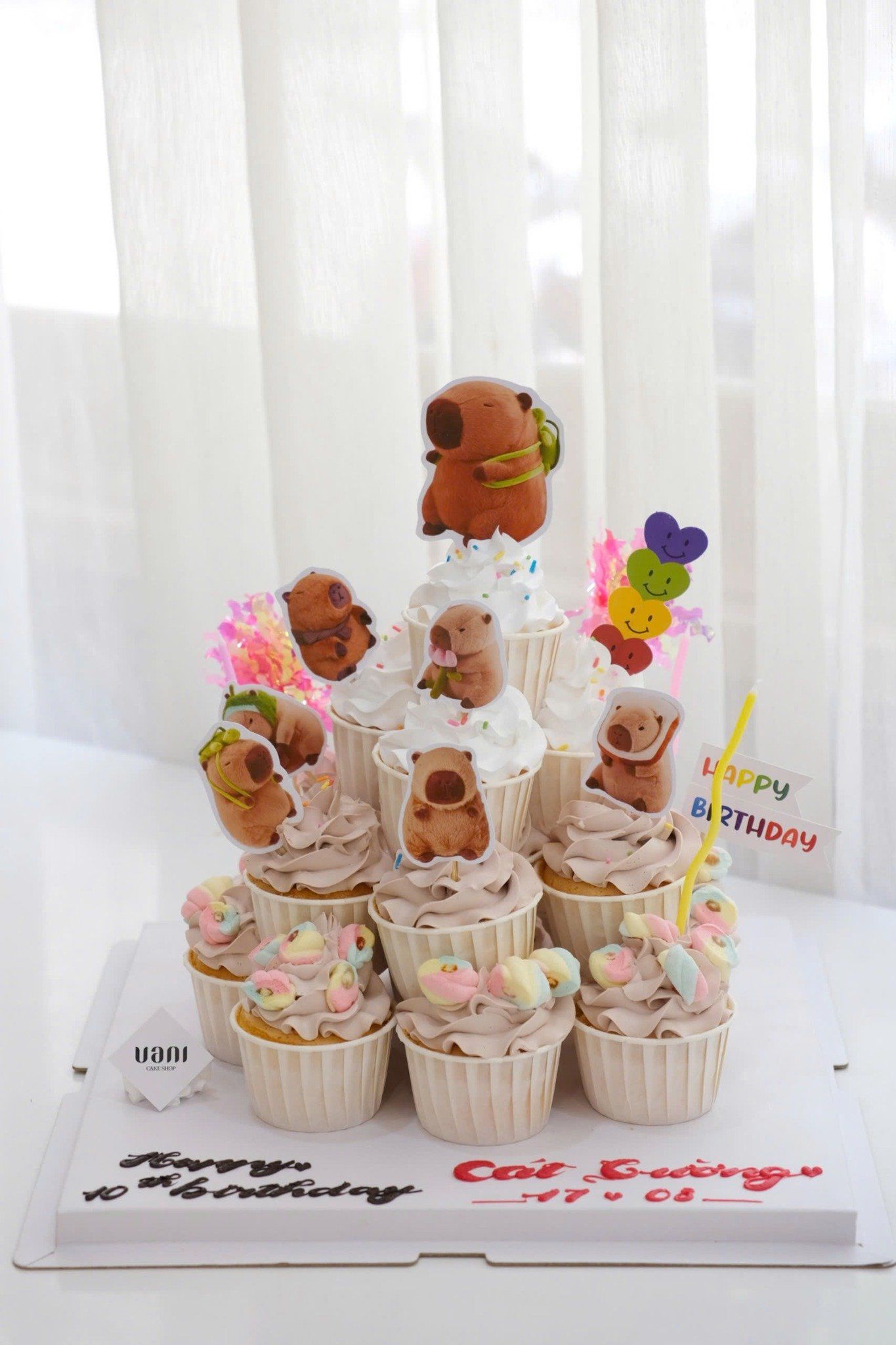  cupcake 