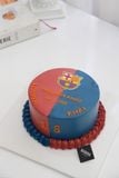  bánh kem vẽ bóng đá 
