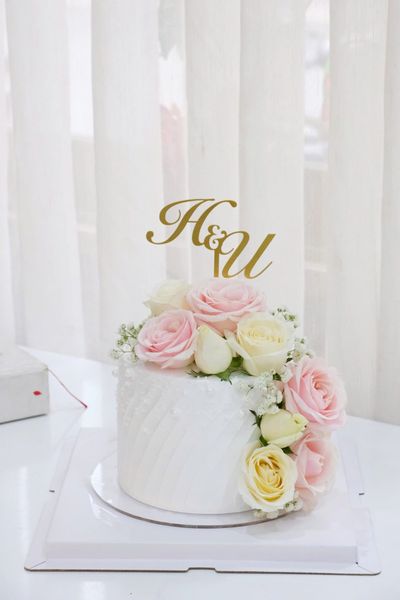  bánh kem hoa tươi 