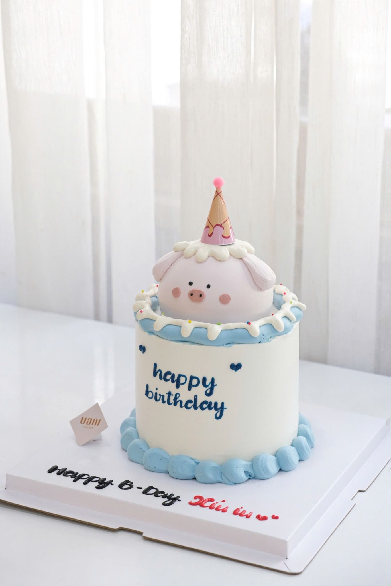  bánh kem con heo 