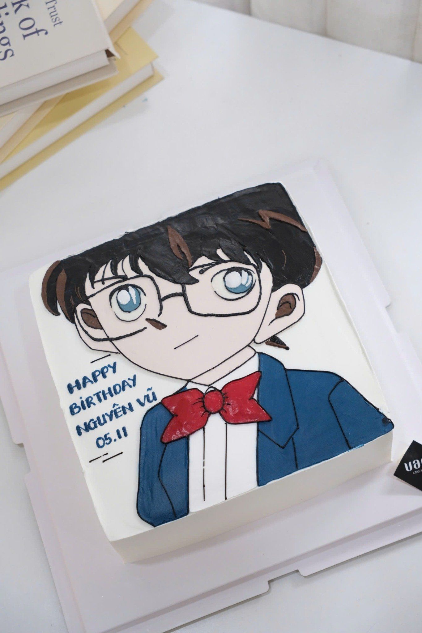  bánh vẽ conan 