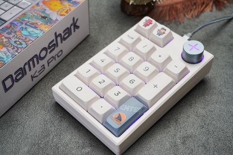  BÀN PHÍM SỐ CƠ DARMOSHARK K3 PRO TRIO-MODE NUMPAD 