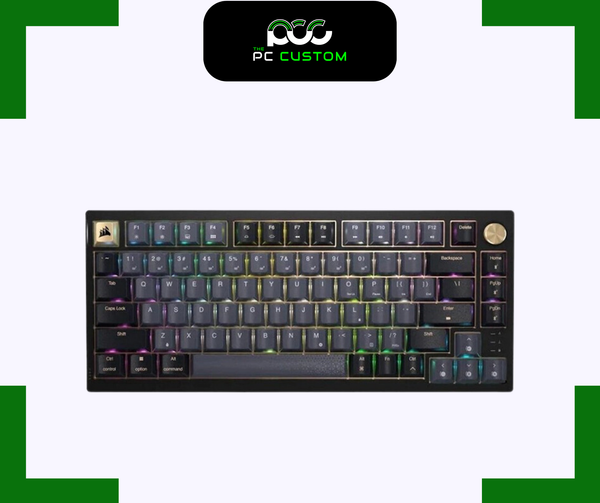  BÀN PHÍM KHÔNG DÂY CORSAIR K65 CSR RED-BLK-GLD 