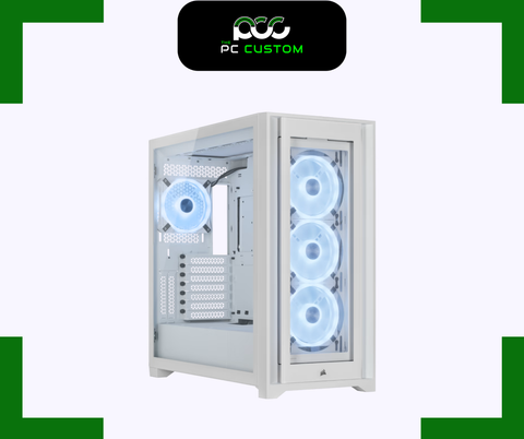  CORSAIR iCUE 5000X RGB QL TRUE WHITE 