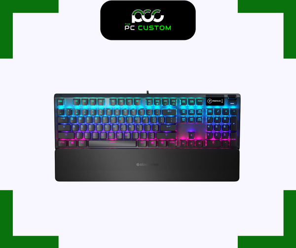  BÀN PHÍM GAMING APEX 5 + KÊ TAY STEELSERIES 