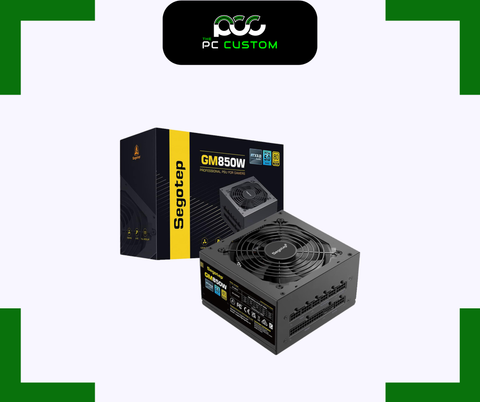  PSU SEGOTEP GM850W 850W PCIE 5.0 ATX 3.0 80 PLUS GOLD 