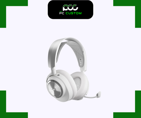  TAI NGHE GAMING PS5 ARCTIS NOVA PRO P WIRELESS KÈM INFINITY POWER SYSTEM MÀU TRẮNG STEELSERIES 