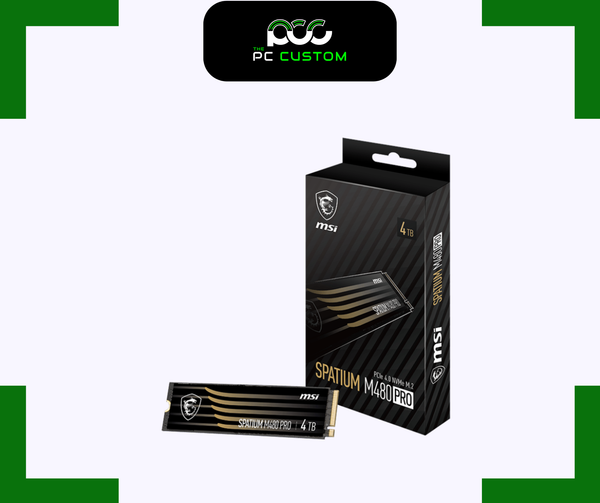  SSD MSI SPATIUM M580 FROZR 4TB PCIE 5.0 NVME M.2 GEN5 