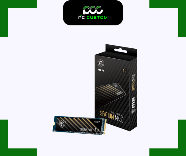  SSD MSI SPATIUM M450 1TB PCIE 4.0 NVME M.2 GEN4 