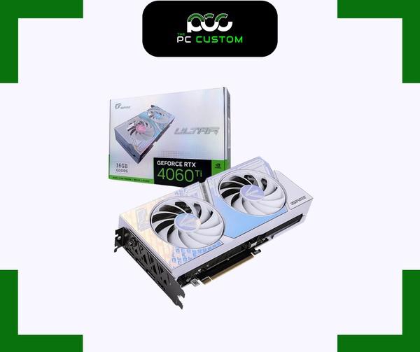  COLORFUL IGAME GEFORCE RTX 4060Ti ULTRA WHITE 2 FAN OC 16GB-V 