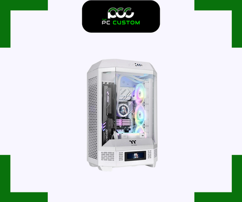  CASE THERMALTAKE THE TOWER 300 CHASSIS BLACK/SNOW/HYDRANGEABLUE 
