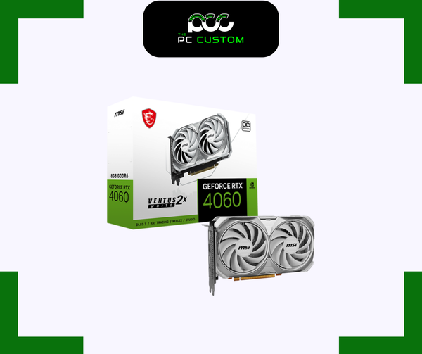  MSI RTX 4060 VENTUS 2X WHITE OC 8G 