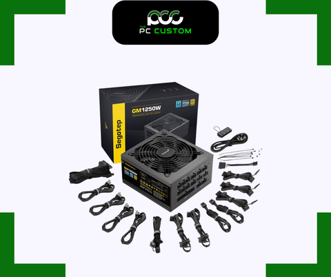  PSU SEGOTEP GM1250W 1250W PCIE 5.0 ATX 3.0 80 PLUS GOLD 