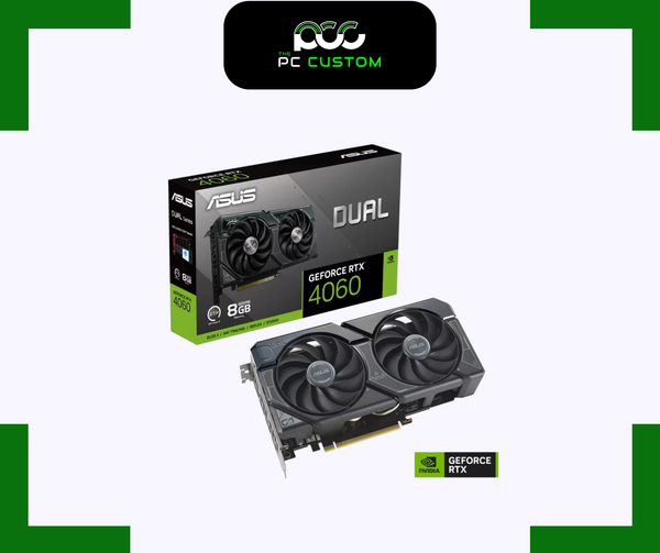  ASUS DUAL RTX 4060 8GB BLACK 