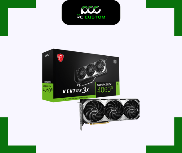  MSI RTX 4060 TI VENTUS 3X BLACK OC 16G 