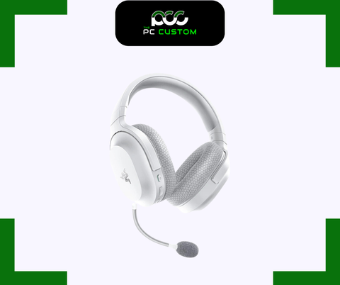  TAI NGHE GAMING KHÔNG DÂY RAZER BARRACUDA X - MECURY WHITE 