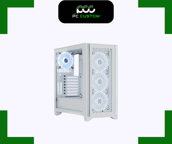  CORSAIR iCUE 4000D RGB AIRFLOW QL TRUE WHITE 