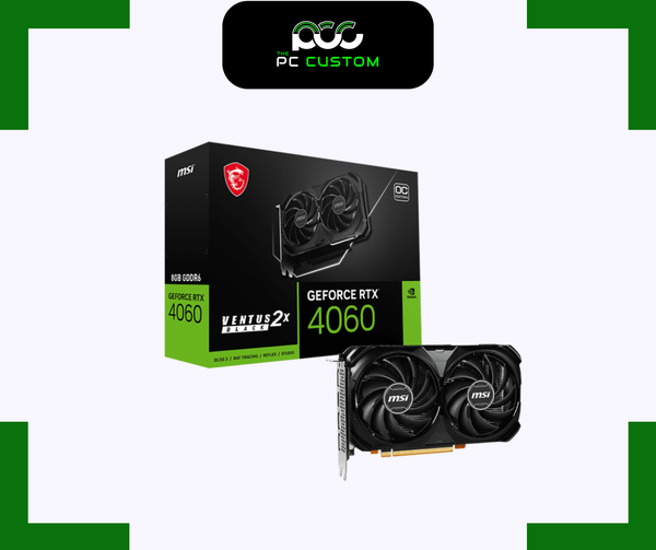  MSI RTX 4060 VENTUS 2X BLACK OC 8G 