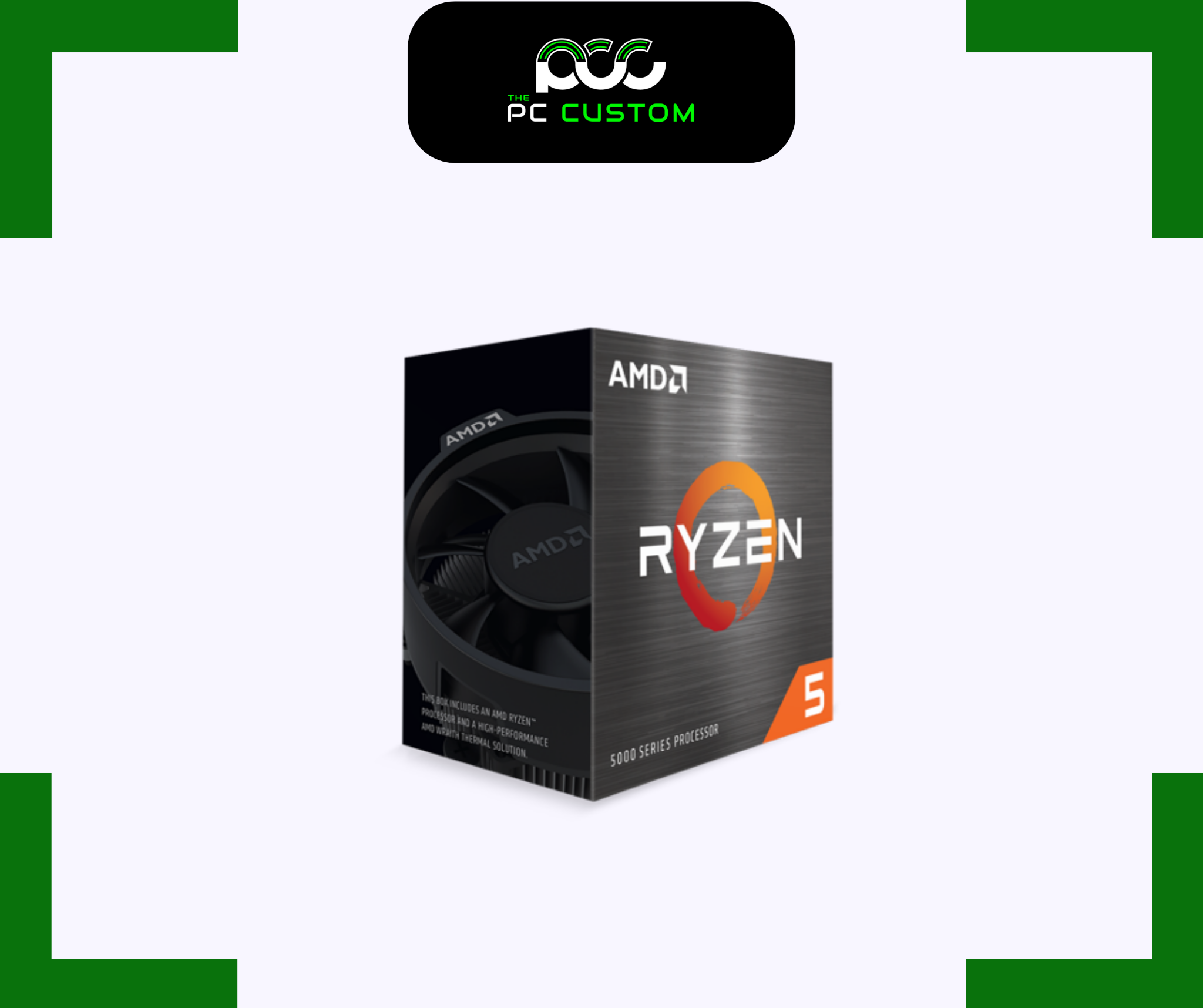 CPU AMD RYZEN 5 5600 – BOX CHÍNH HÃNG– The PC Custom