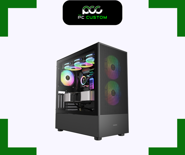  CASE GAMDIAS TALOS E3 MESH ELITE BLACK 