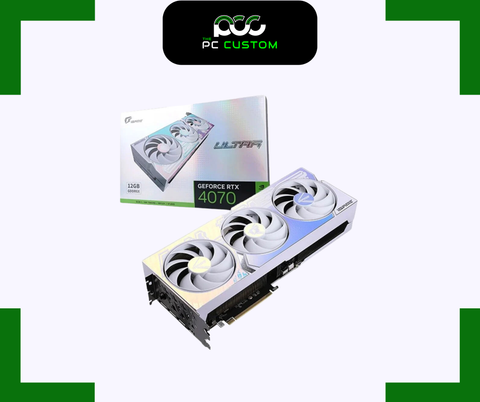  COLORFUL IGAME GEFORCE RTX 4070 ULTRA WHITE 3 FAN OC 12GB-V 