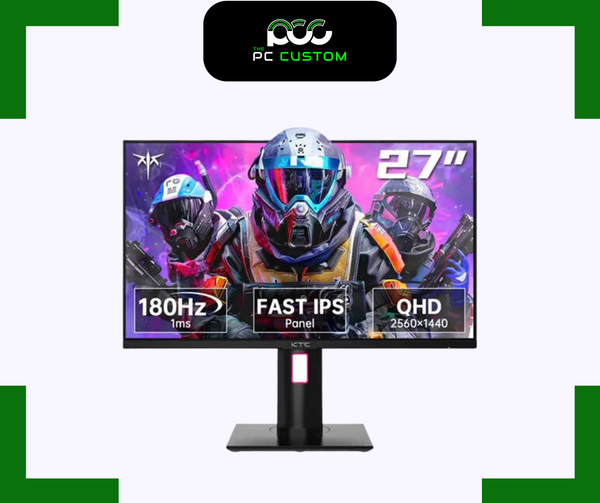  MÀN HÌNH GAMING KTC H27T22S 27INCH QHD 180HZ FAST IPS PANEL 
