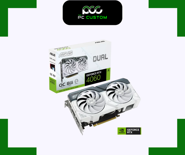  ASUS DUAL RTX 4060 OC 8GB WHITE 