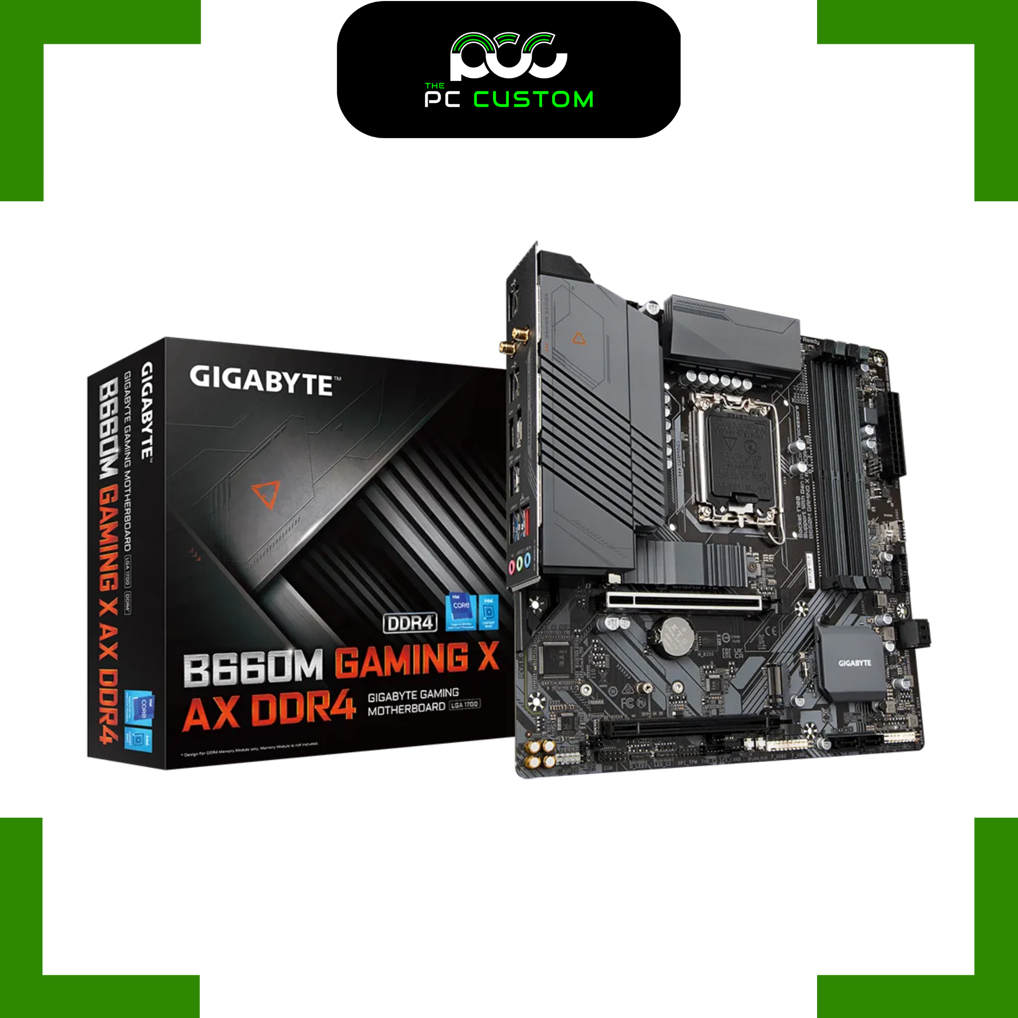GIGABYTE B660M GAMING X AX DDR4– The PC Custom