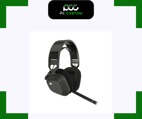  TAI NGHE KHÔNG DÂY CORSAIR HS80 MAX STEEL GREY 