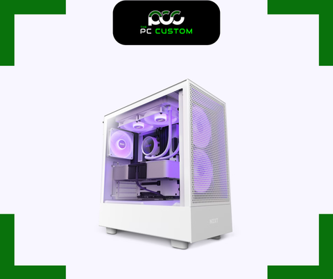  CASE NZXT H5 FLOW RGB WHITE 