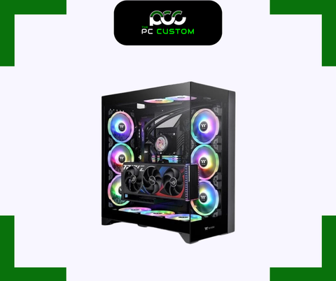  CASE THERMALTAKE CTE E600 MX MID TOWER CHASSIS BLACK/SNOW/HYDRANGEABLUE 