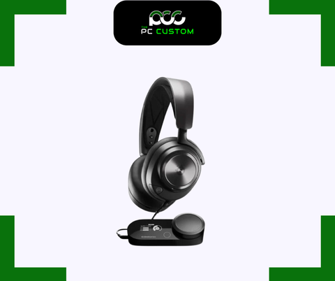  TAI NGHE GAMING ARCTIS NOVA PRO KÈM GAMEDAC GEN 2 MÀU ĐEN STEELSERIES 