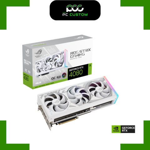  ASUS ROG STRIX RTX 4080 OC 16GB WHITE 