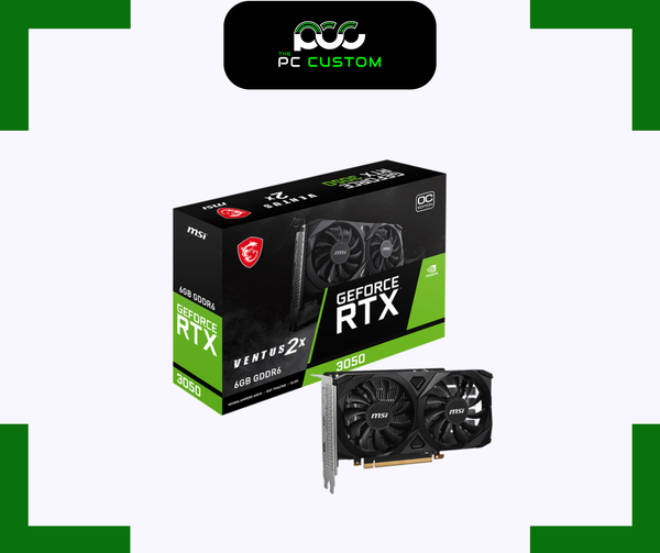  MSI RTX 3050 VENTUS 2X 6GB 