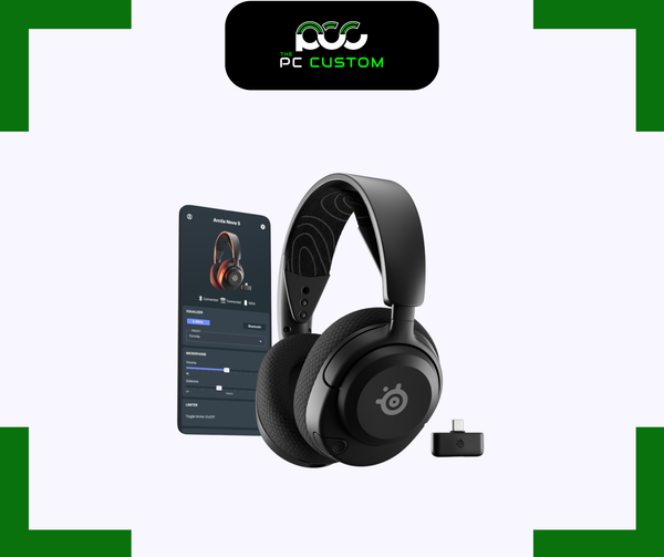  TAI NGHE GAMING ARCTIS NOVA 5 MÀU ĐEN STEELSERIES 