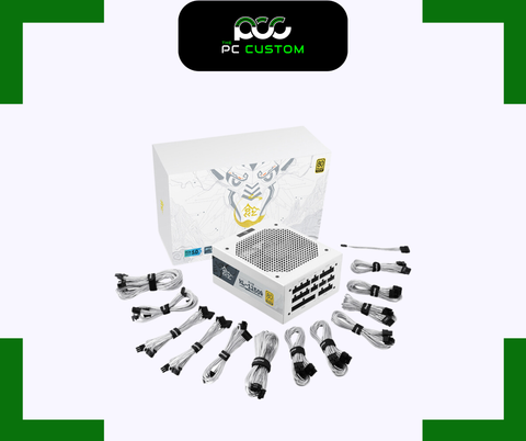  PSU SEGOTEP KL-1250W 1250W PCIE 5.0 ATX 3.0 80 PLUS GOLD WHITE 