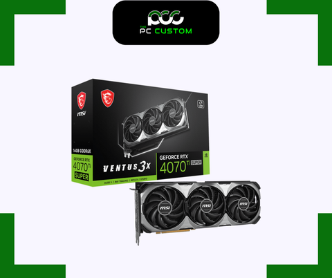  MSI RTX 4070 TI SUPER VENTUS 3X BLACK OC 16GB 